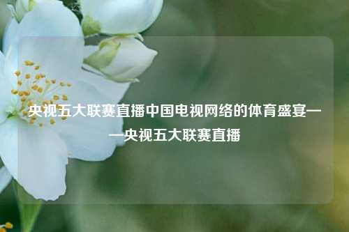央视五大联赛直播中国电视网络的体育盛宴——央视五大联赛直播