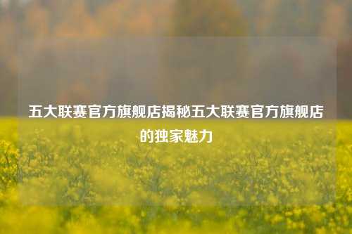 五大联赛官方旗舰店揭秘五大联赛官方旗舰店的独家魅力